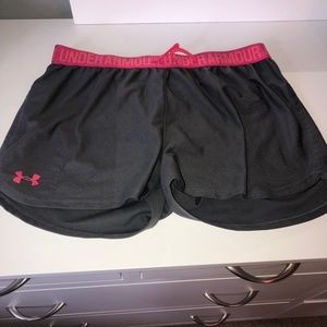 Grey Under Armour Athletic Shorts